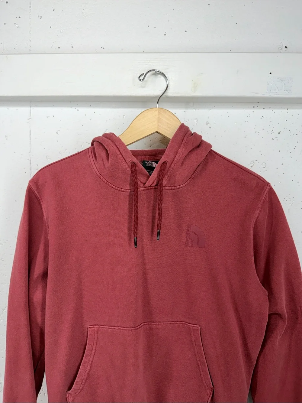 The North Face Men’s Small Burgundy Hoodie Sweatshirt